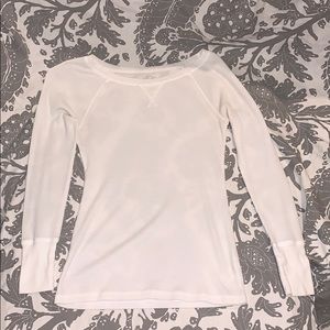 Old Navy Womens Long Sleeve Waffle Shirt